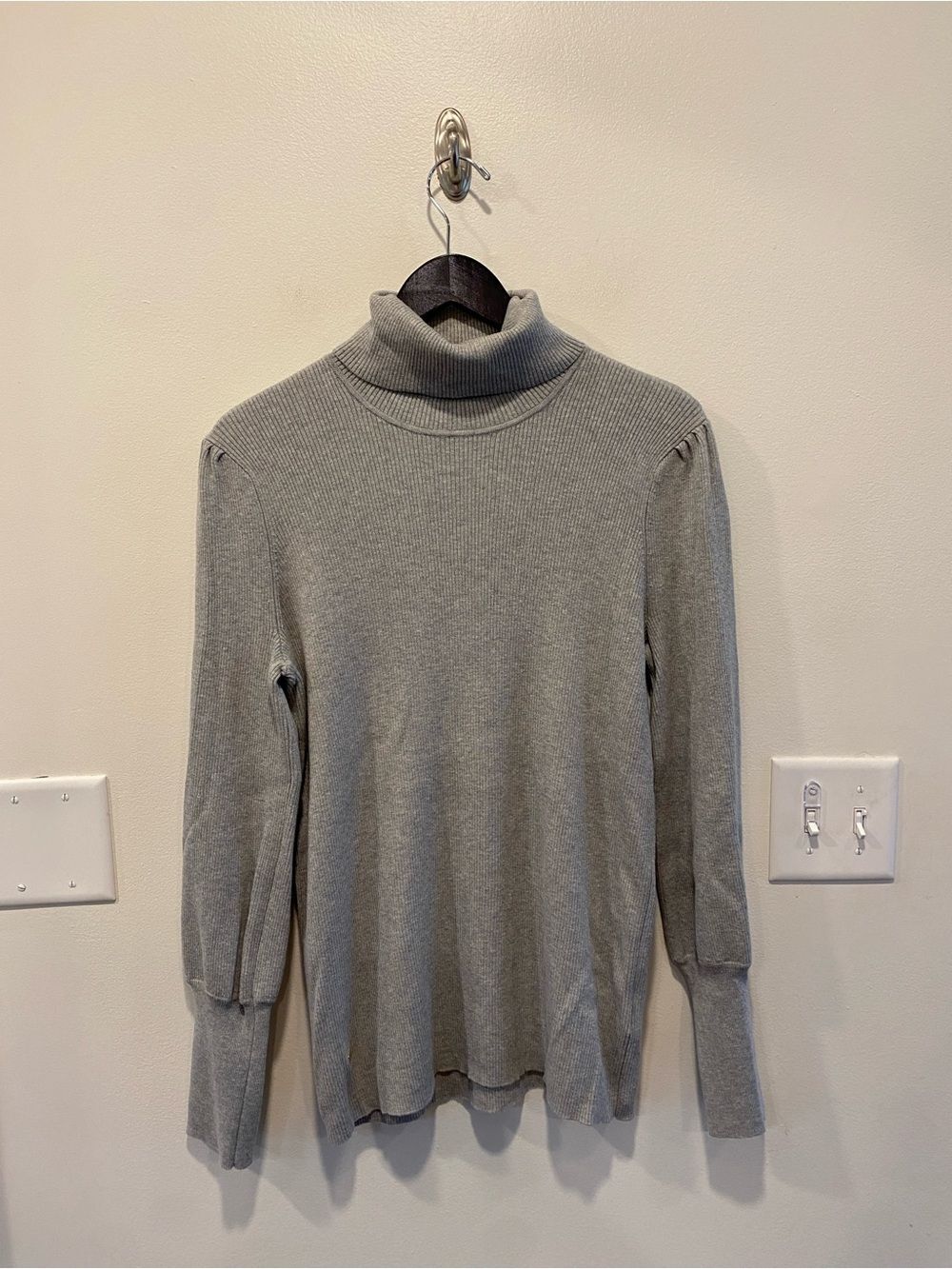 Lauren Ralph Lauren rolled neck ribbed top turtleneck women’s size 1X old money